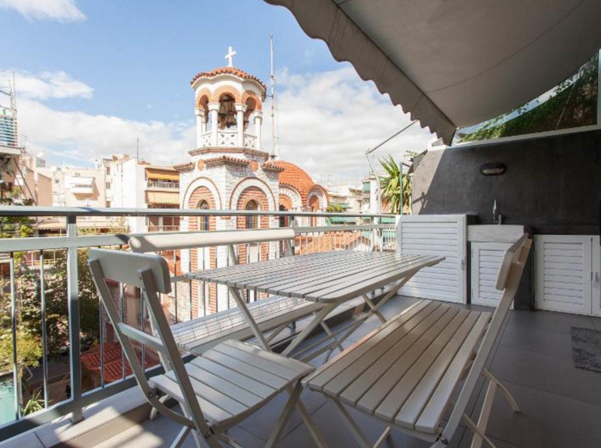 Acropolis Charming Apartment With Large Balcony - Dm17 Атина Екстериор снимка